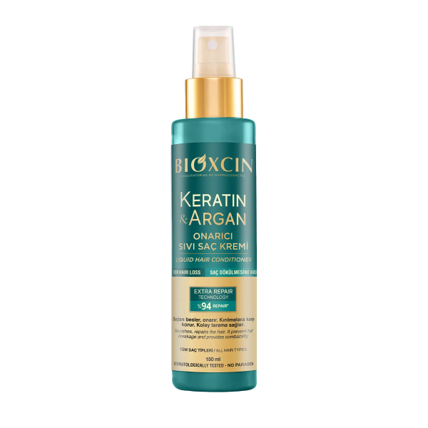Bioxcin Keratin ve Argan Onarıcı Sıvı Saç Kremi  150 ml