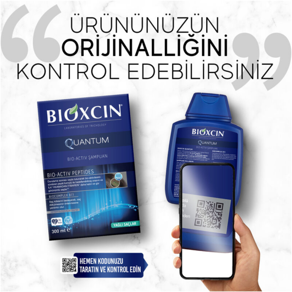 Bioxcin Quantum Şampuan 300 ml (Yağlı Saçlar) - 3 Al 2 Öde - 6