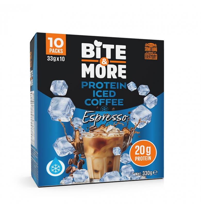 Bite & More Protein Iced Coffee 33 gr x 10 Adet