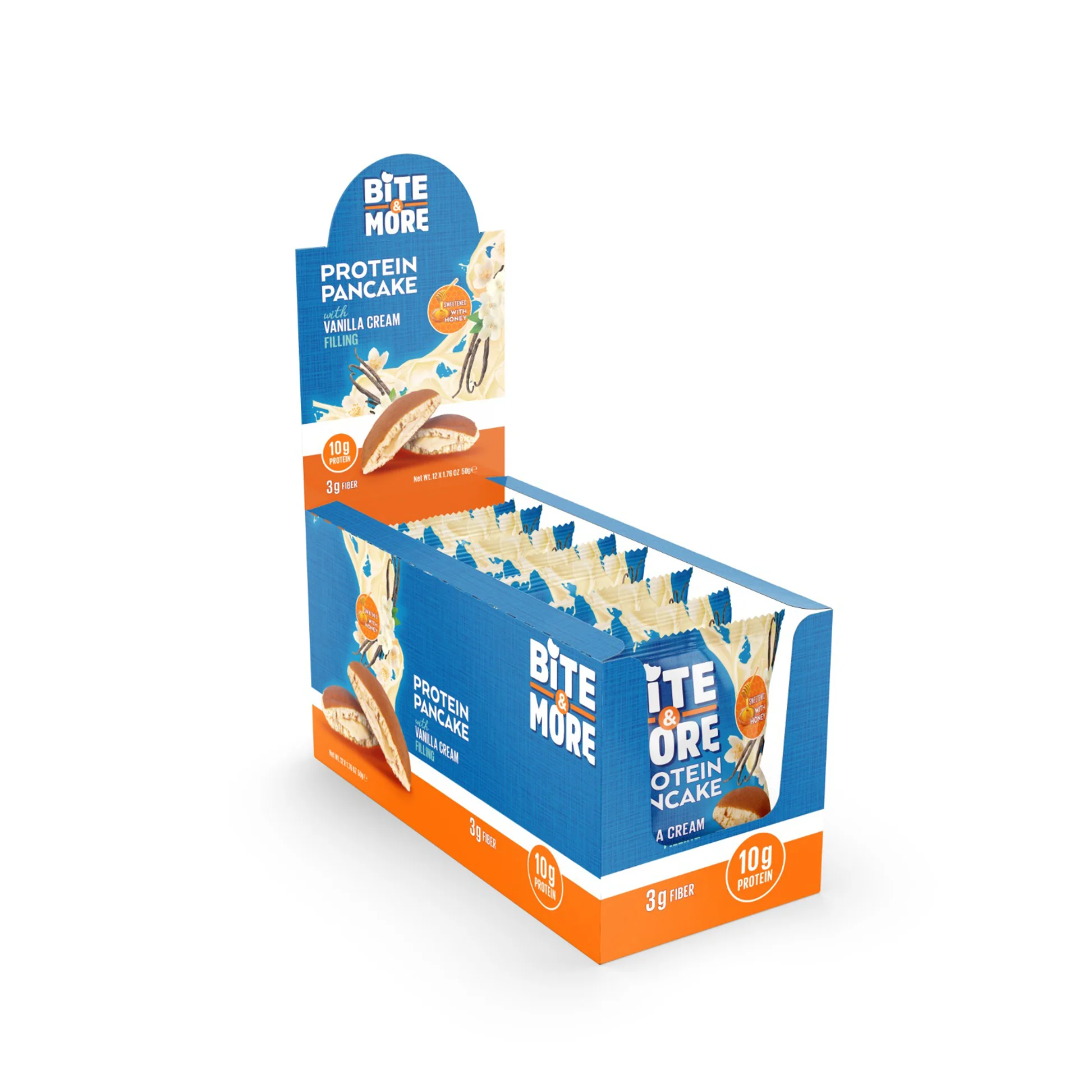 Bite & More Protein Pancake 50 gr x 12 Adet - 2