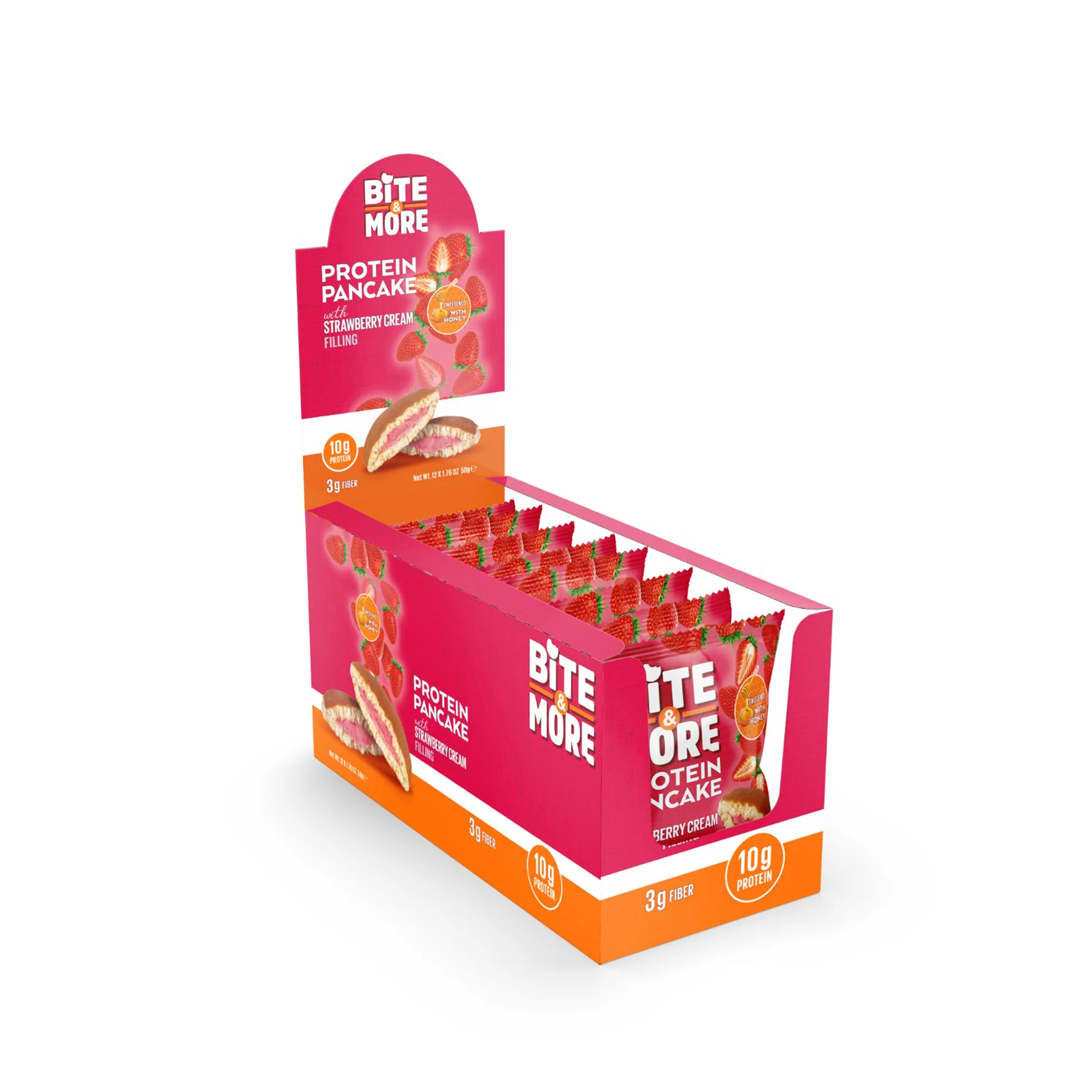 Bite & More Protein Pancake 50 gr x 12 Adet - 4