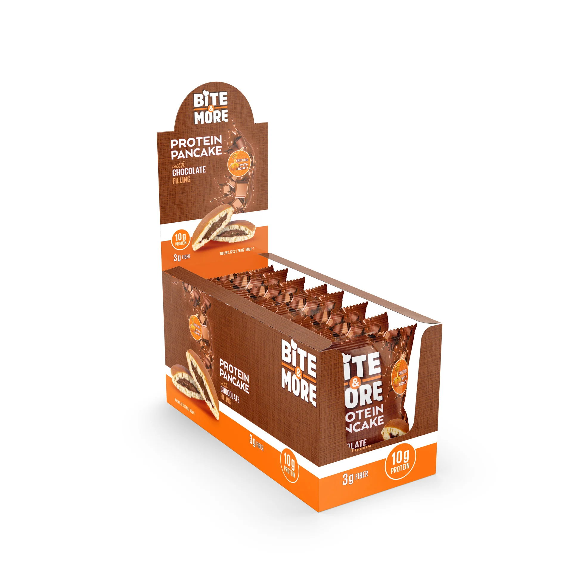 Bite & More Protein Pancake 50 gr x 12 Adet - 7