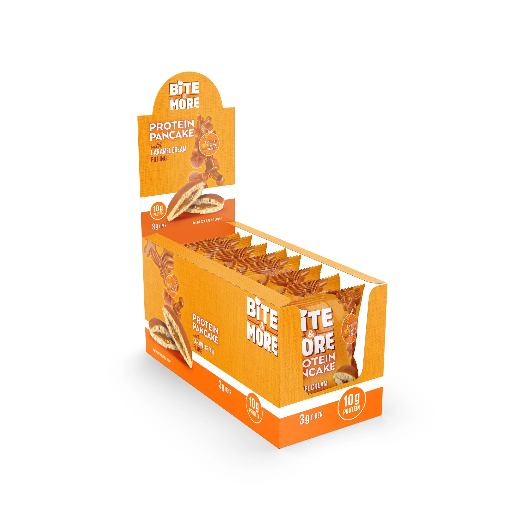 Bite & More Protein Pancake 50 gr x 12 Adet - 8
