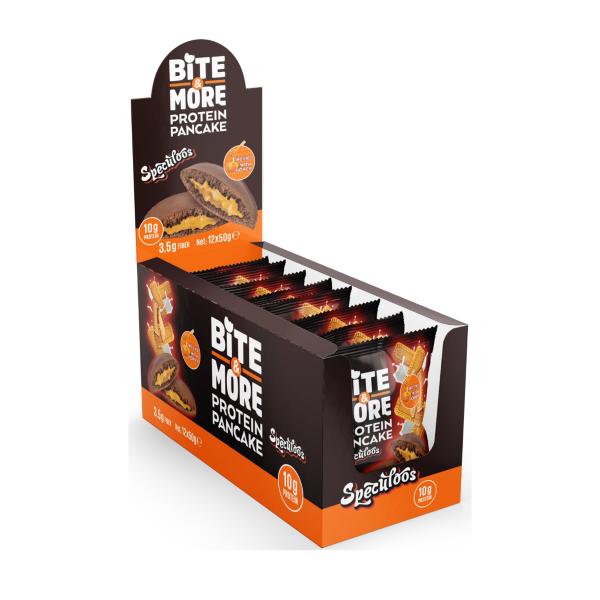 Bite More Proteinli Pankek Speculoos 50 gr  12 Adet