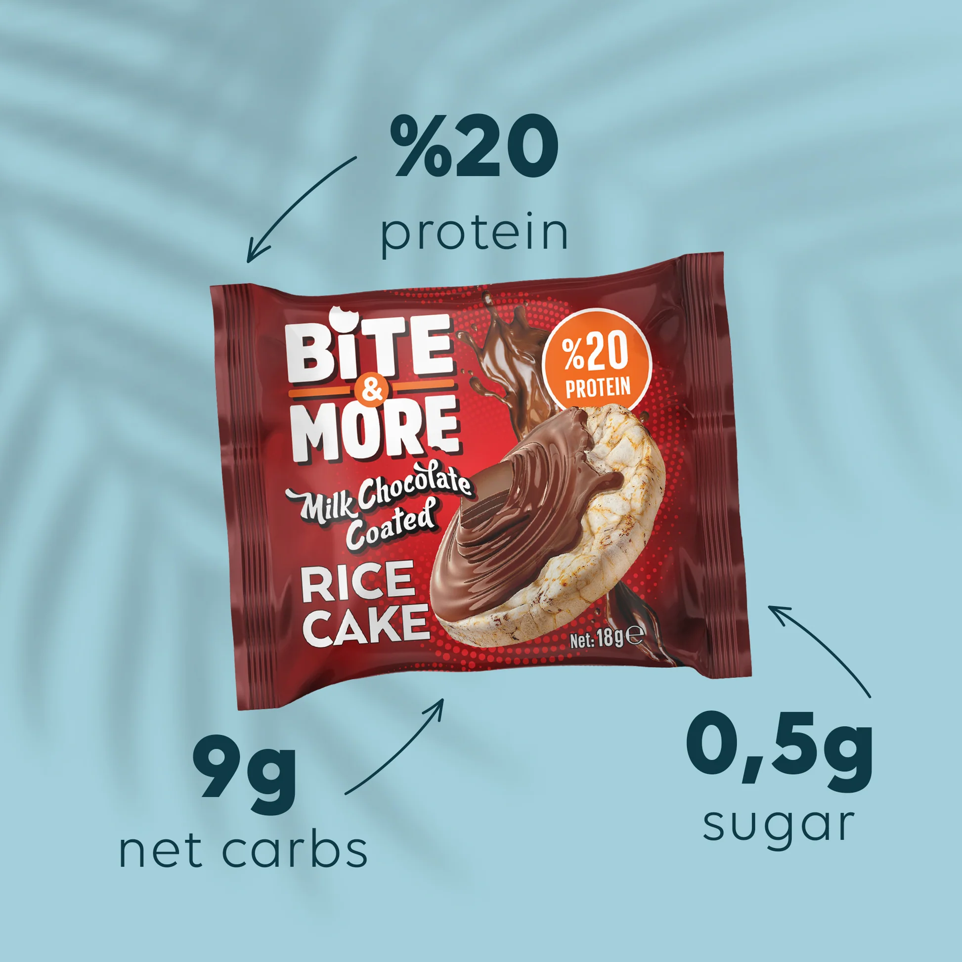 Bite & More Proteinli Pirinç Patlağı 24'lü Paket - 2