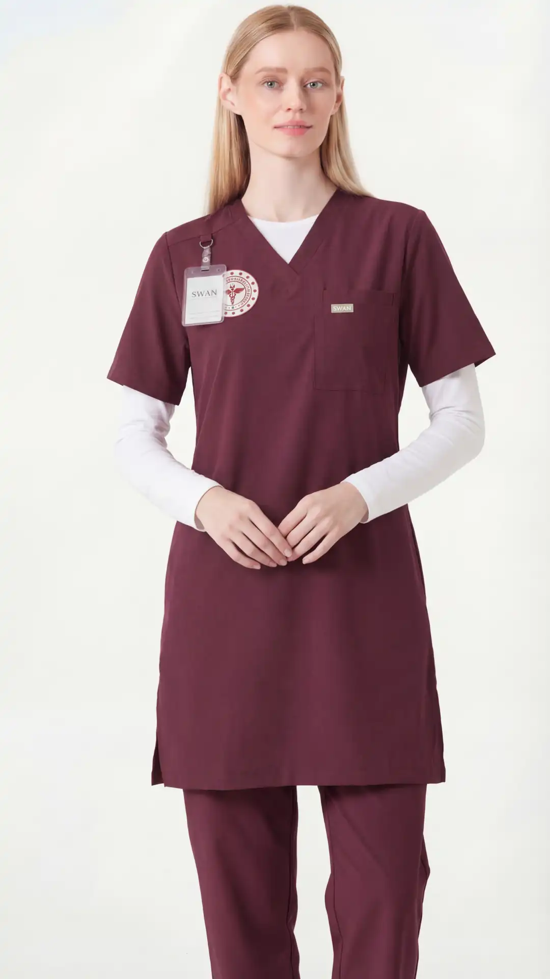 BORDO- (DİYETİSYEN-FİZYOTERAPİST-PİSKOLOG VB) TESETTÜR ÜNİFORMA TAKIM