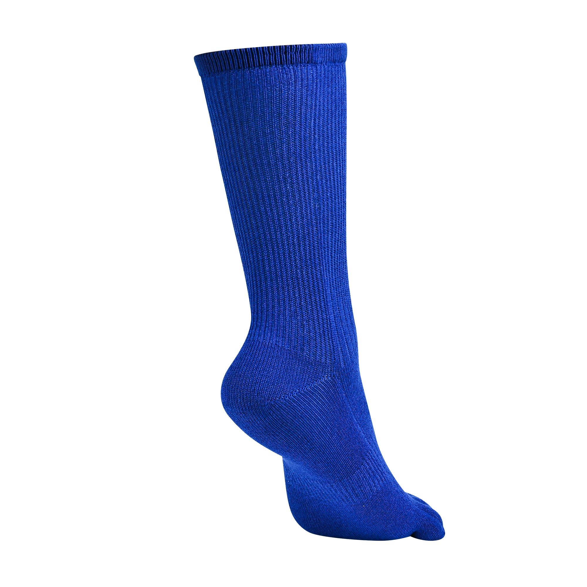 BRIGHTON N-Twist Teknolojili Bambu-Pamuk Bükümlü Parmaklı Çorap 1 Çift - Mavi - 7