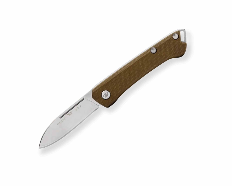 Buck 250 Saunter Geniş Ağız Çakı, Yeşil