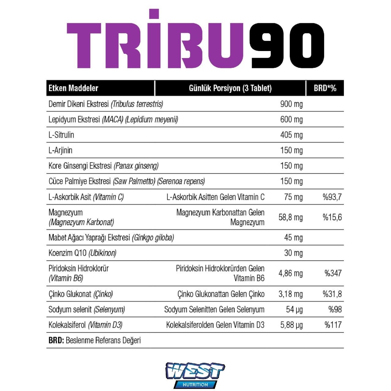 Buster Preworkout + Tribu90 Tribulus 90 Tablet Paketi - 3