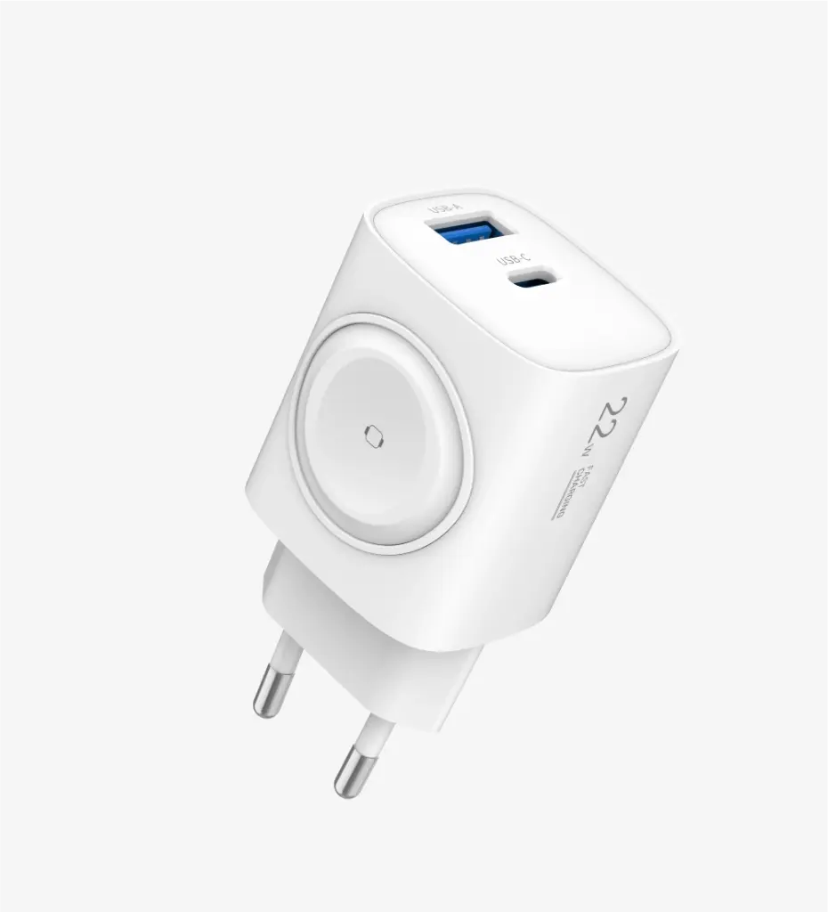 C320 Safe 22W 2 Ports with Smart Watch charger Fast Charger - 3