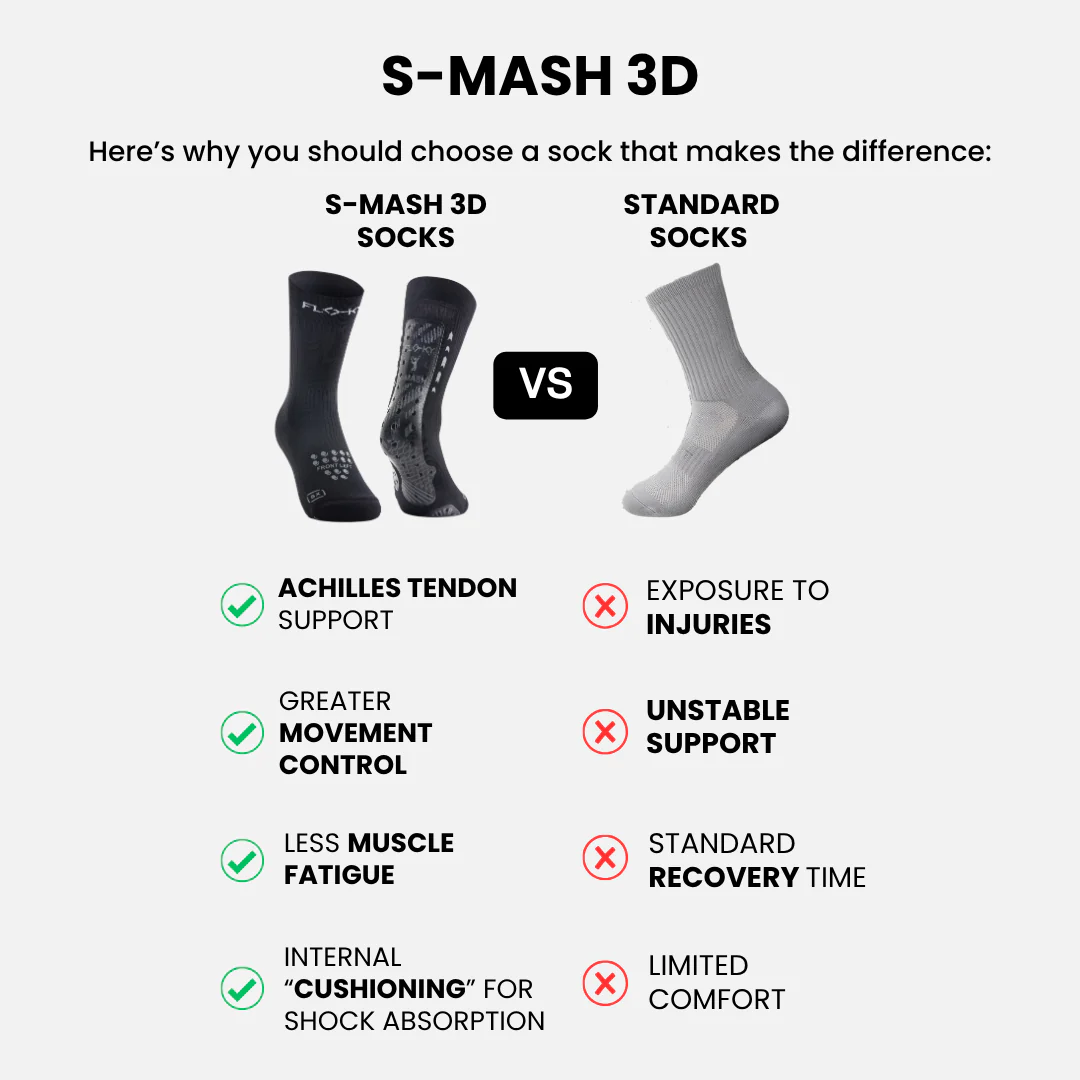 S-MASH 3D PADEL/PICKLEBALL/TENİS ÇORABI - 7