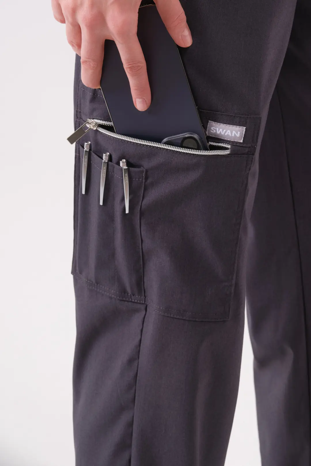 CARINA - ANTRASİT ERKEK ALT ÜNİFORMA - 3