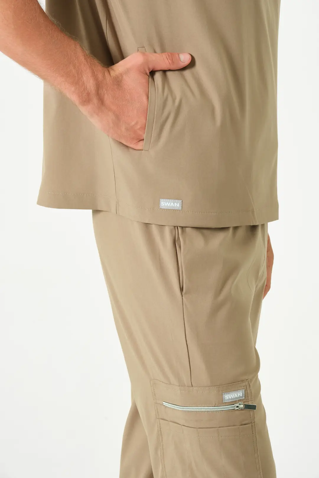 CARINA -BEJ ERKEK ALT ÜNİFORMA - 5