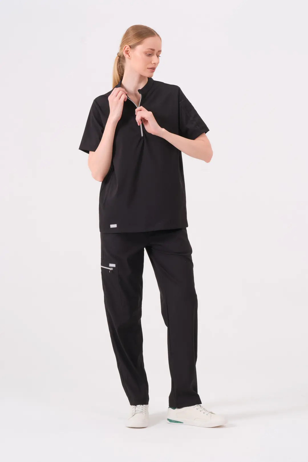 CARINA -  SİYAH KADIN ALT ÜNİFORMA - 5