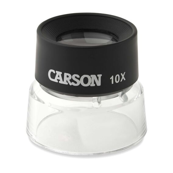 Carson LL-10 LumiLoupe™ 10x Odaklı Çift Lensli Stand Büyüteç