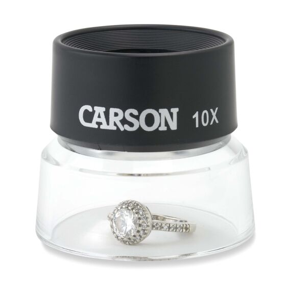 Carson LL-10 LumiLoupe™ 10x Odaklı Çift Lensli Stand Büyüteç - 3