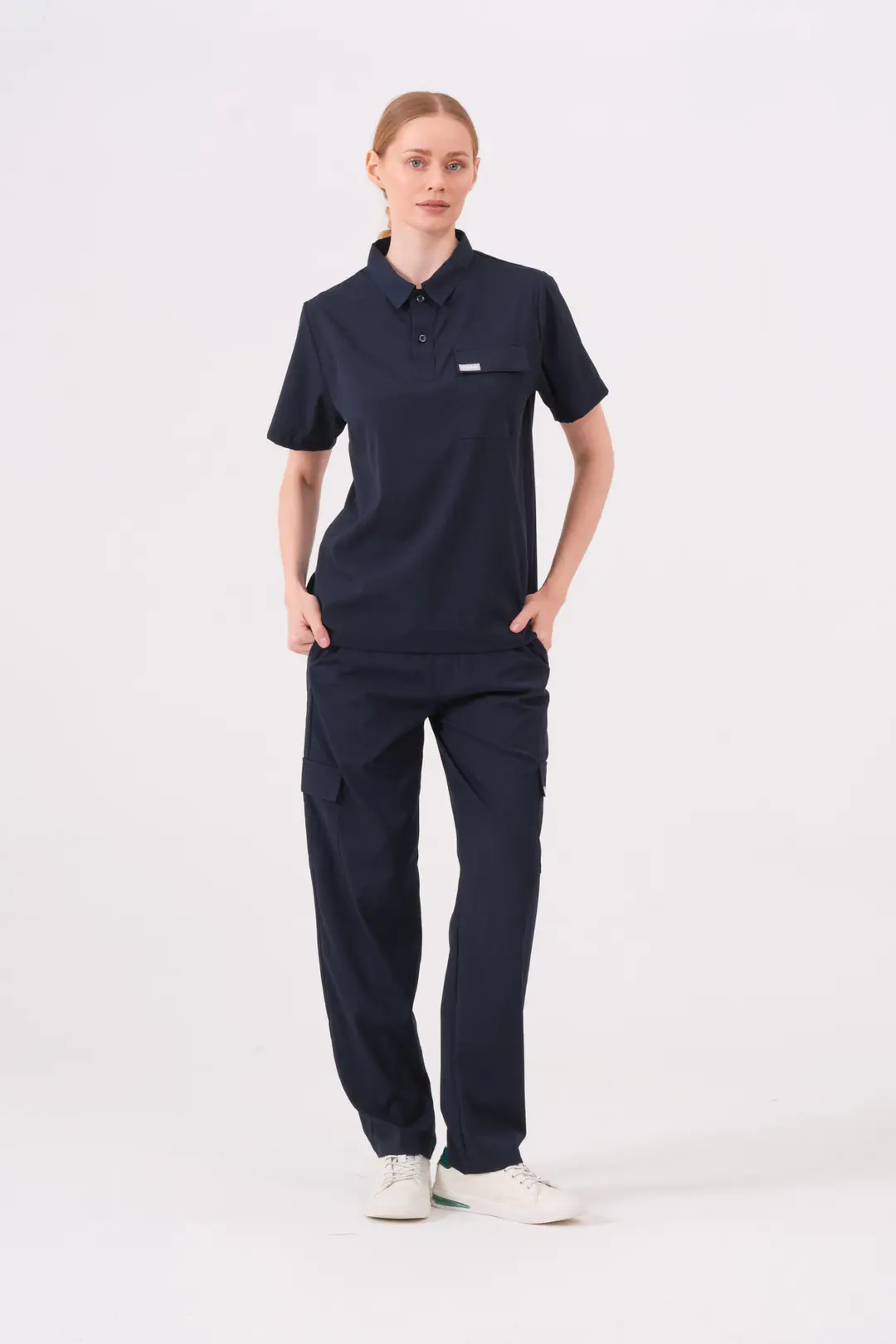 CECELIA - GECE MAVİSİ KADIN ALT ÜNİFORMA - 5