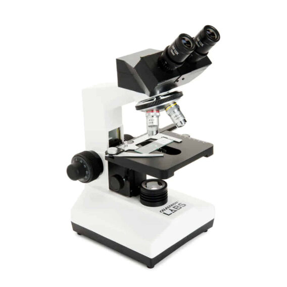 Celestron Labs CB2000C Trinoküler Bileşik Mikroskop – 40x-2000x Büyütme, Hazır Preparatlı, Kamera Uyumlu - 2