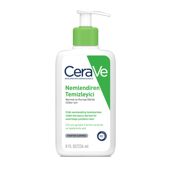 CeraVe Normal Ve Kuru Ciltler İçin Nemlendiren Temizleyici  236 ml