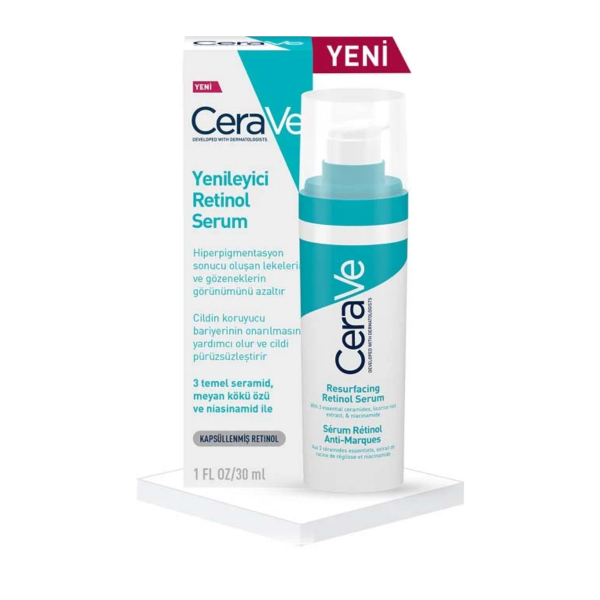 CeraVe Tüm Cilt Tipleri için Yenileyici Retinol Serum  30 ml - 2