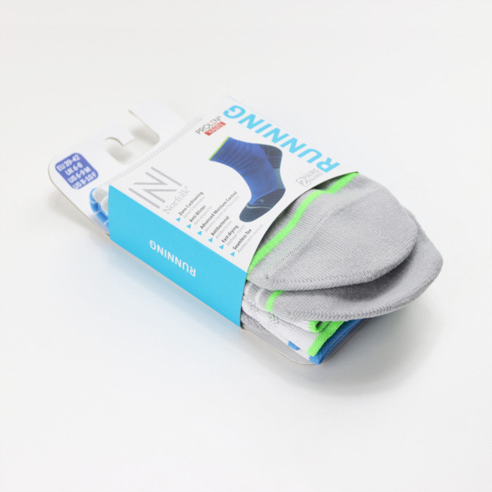 CHEETAH Koşu Spor Performans ve Antreman Çorabı Beyaz 2'li Paket - 3