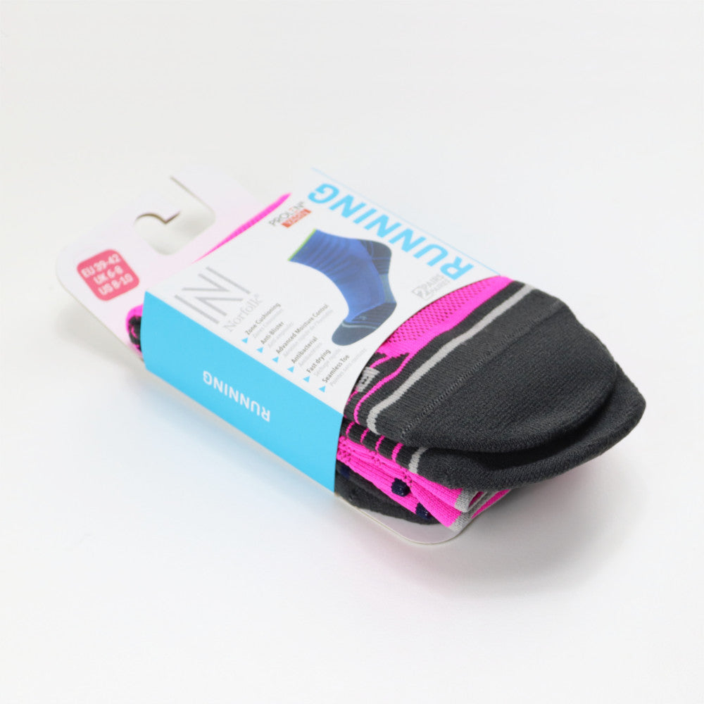 CHEETAH Koşu Spor Performans ve Antreman Çorabı Pembe 2'li Paket - 3