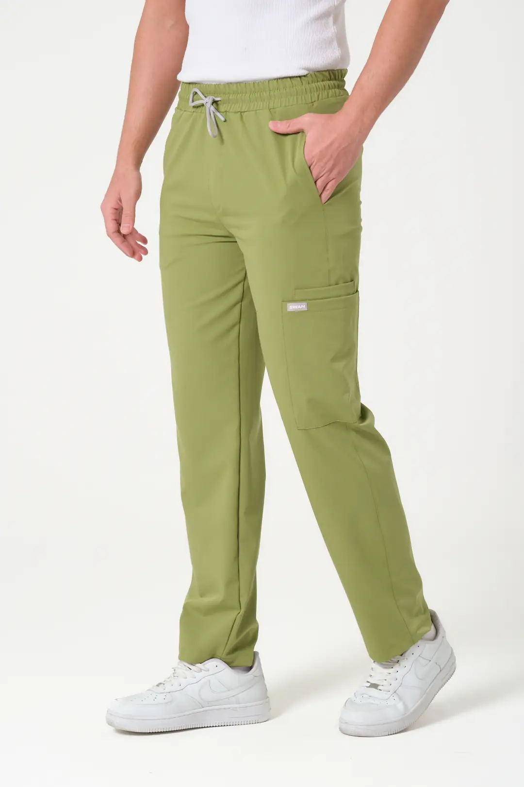 ÇİMEN YEŞİLİ - ECZACI ERKEK ALT ÜNİFORMA (ELITE) - 3