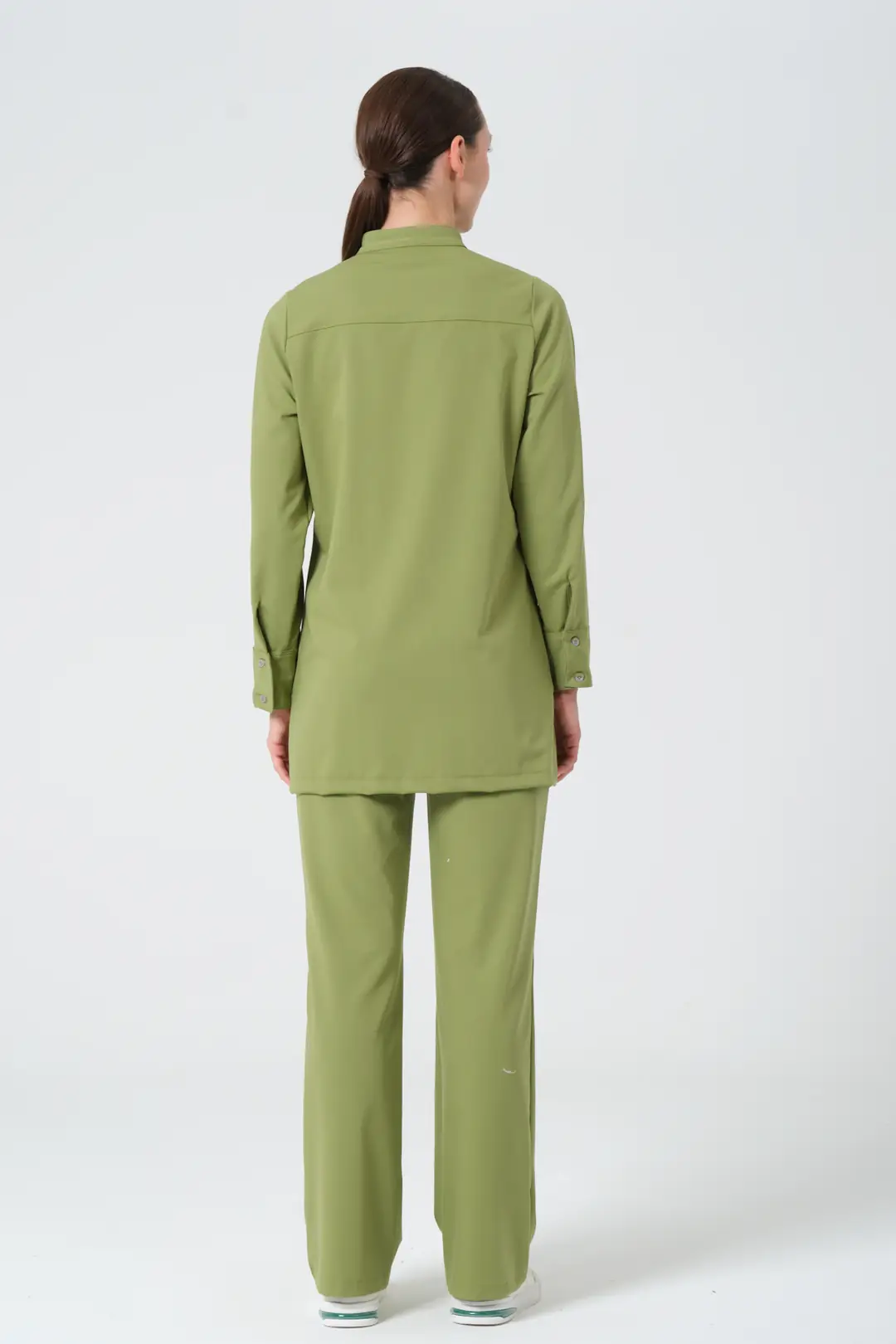 ÇİMEN YEŞİLİ - ECZACI ÜNİFORMA TESETTÜR ÜST ÜNİFORMA (ELIT) - 5