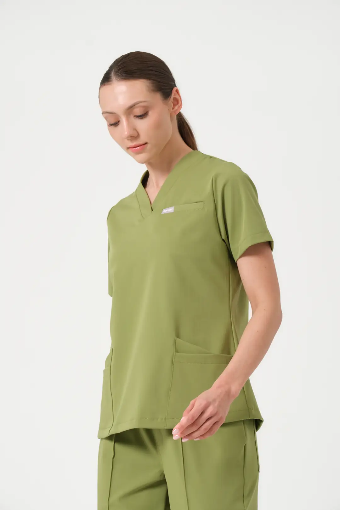 ÇİMEN YEŞİLİ - ECZACI ÜST ÜNİFORMA (ELIT)