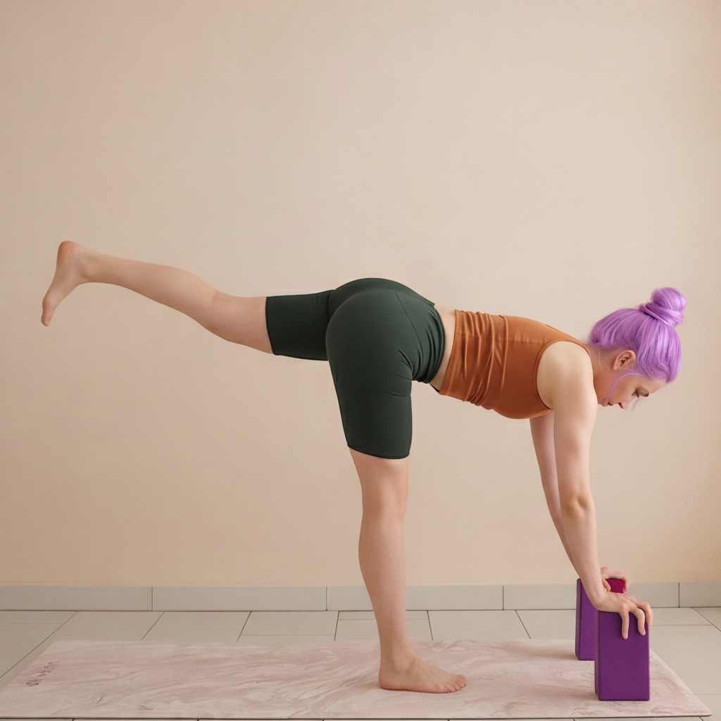 Çiftli Tatlısert Eva Yoga Blok Pİlates Bloğu Eğimli Kenar Kaymaz Yüzey Denge Blokları - 4
