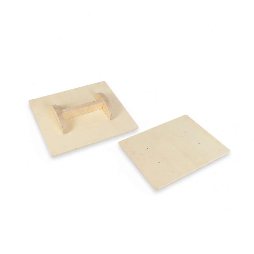 Cimnastik Ahşap Balans Tahtası ( Kare Model )