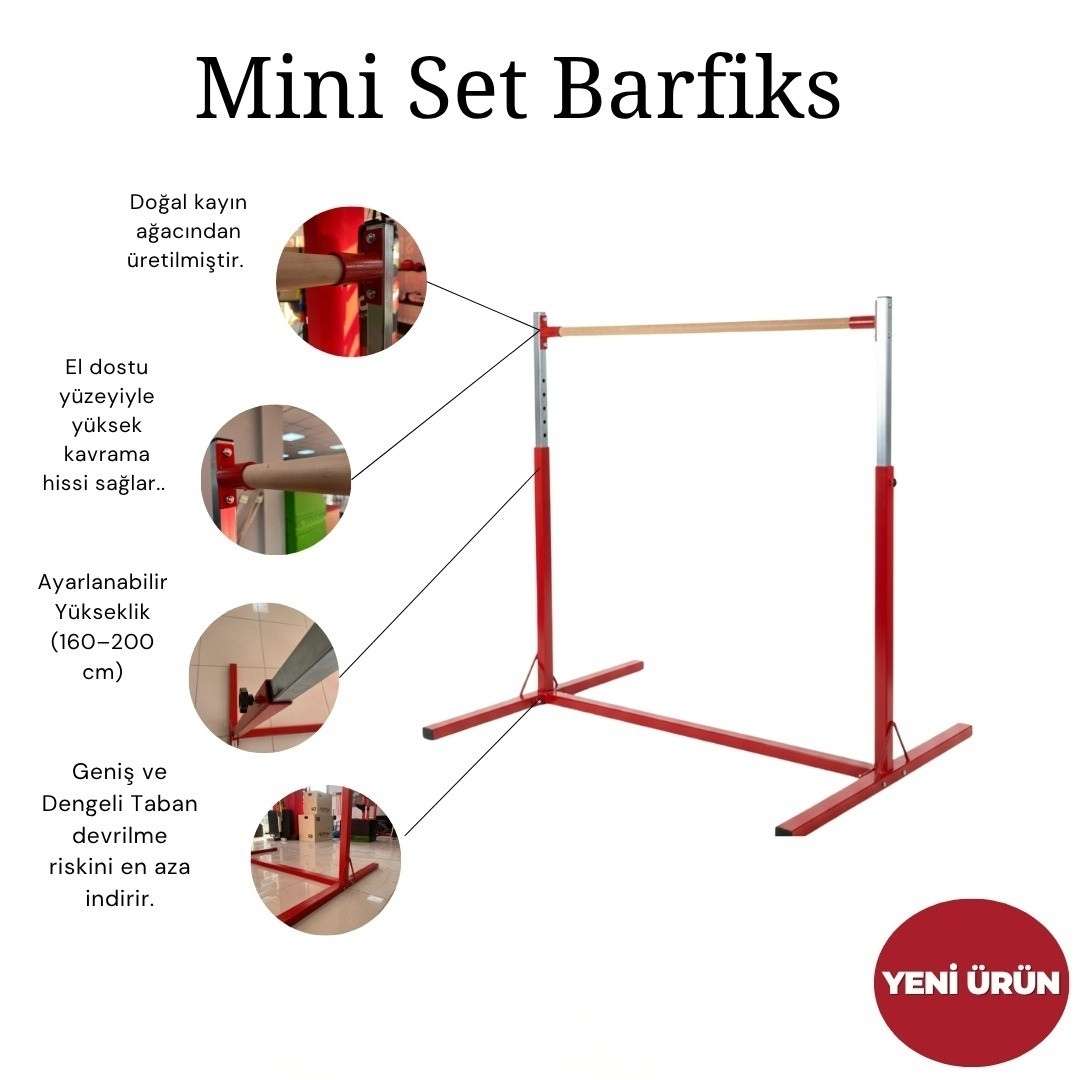Cimnastik Mini Set Barfiks Barı