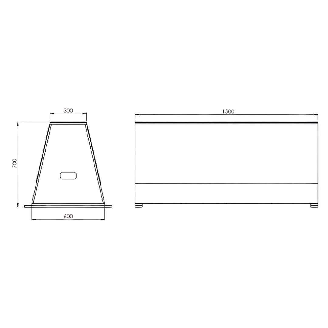 Cimnastik Parkur Ekipmanı – Doğal Ahşap Parkur Kutusu (150x60x70 cm) - 2