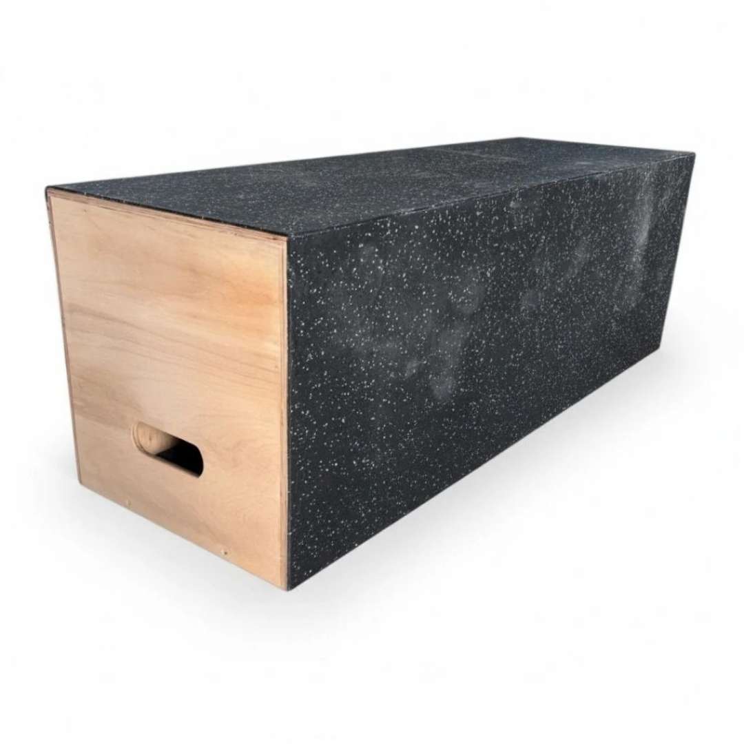 Cimnastik Parkur Ekipmanı – Parkur Ahşap Aletleri Kutu Engel Seti (150x50x50 cm)