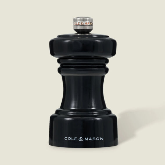 Cole & Mason Hoxton Parlak Siyah Biber Değirmeni 104mm