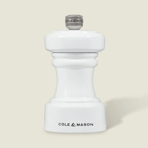 Cole & Mason Hoxton Parlak Beyaz Tuz Değirmeni 104mm