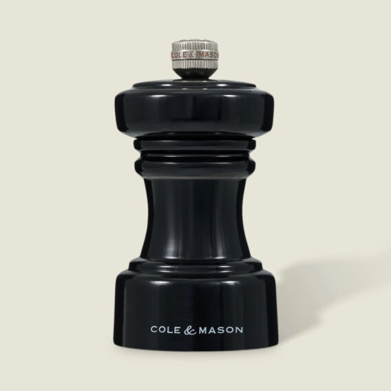 Cole & Mason Hoxton Parlak Siyah Tuz Değirmeni 104mm