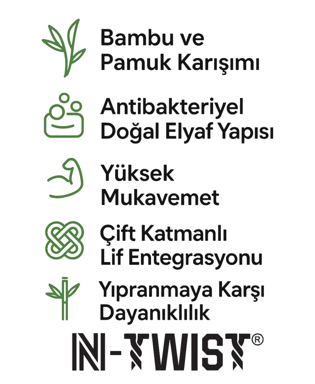 COMET FREDDY N-Twist Teknolojili Bambu-Pamuk Bükümlü Günlük Çorap - 6 Çift - Kraft Kutu - 3