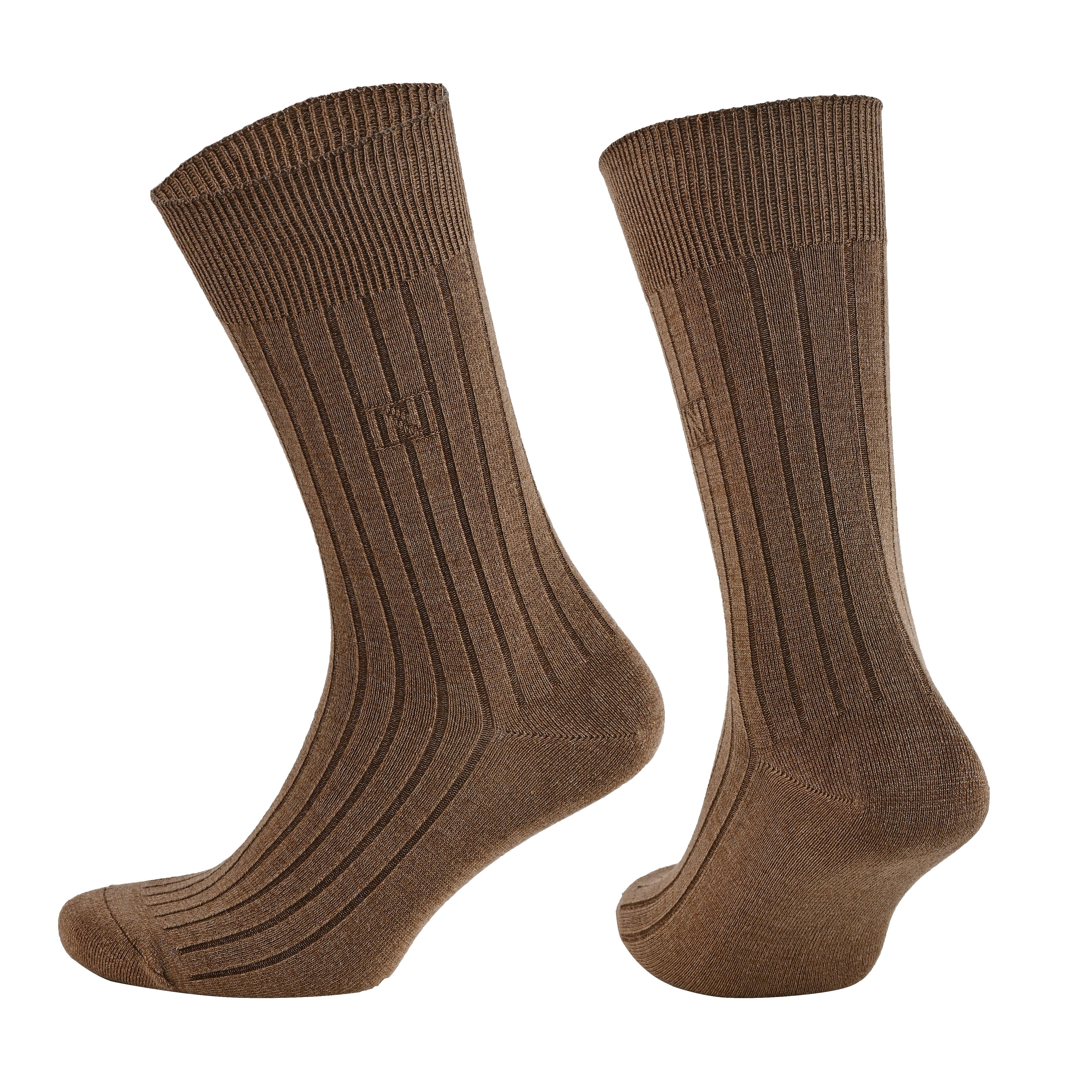 COMET NERO N-Twist Teknolojili Bambu-Pamuk Bükümlü Günlük Çorap - 6 Çift - Kraft Kutu - 6