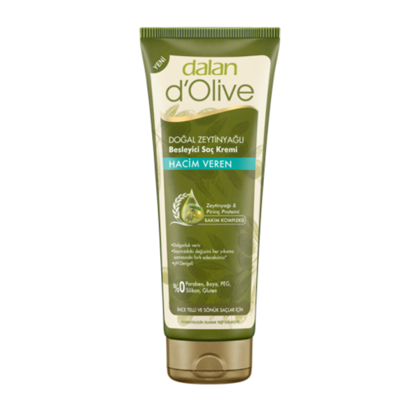 Dalan d'Olive Hacim Veren Saç Kremi  200 ml
