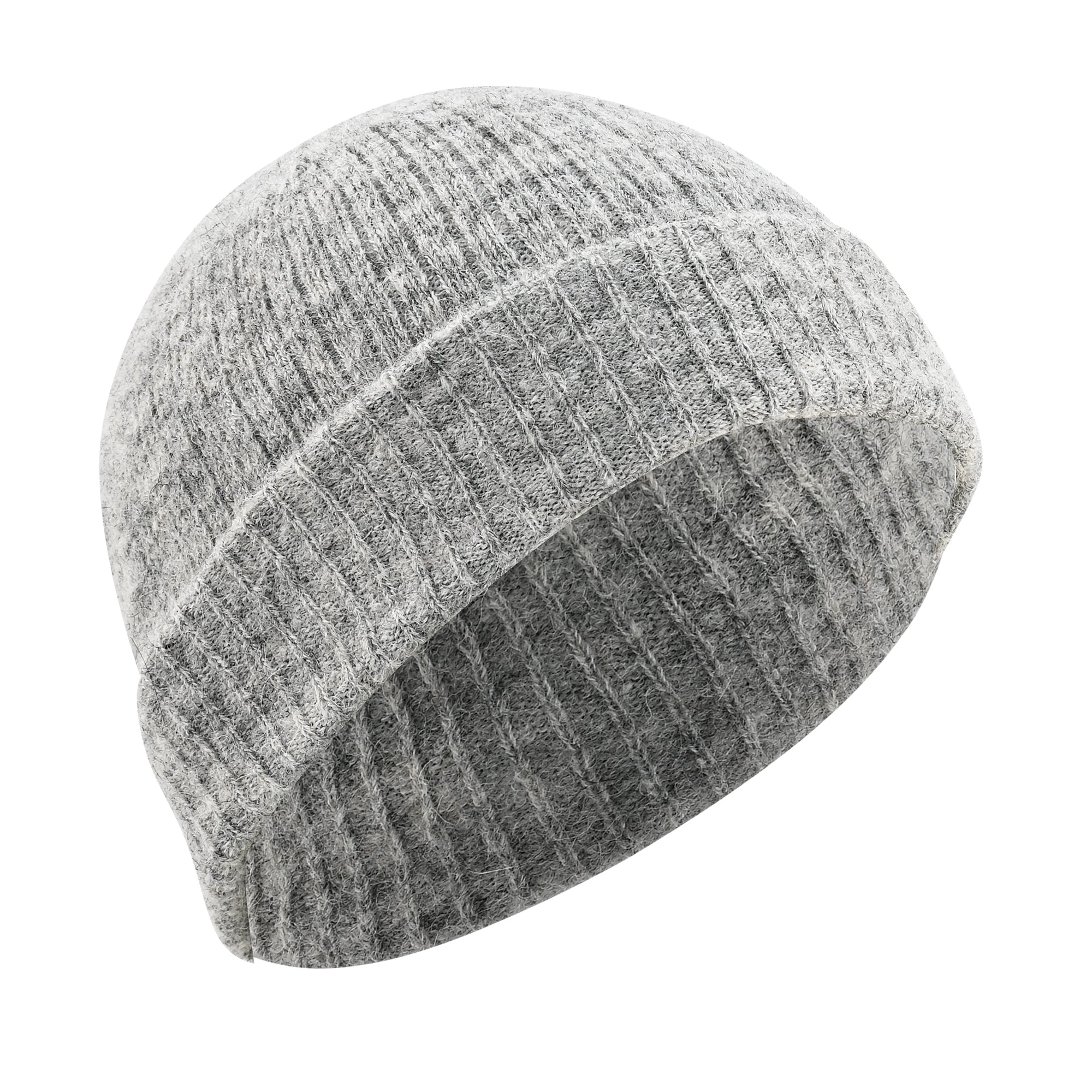 DAPHNE Alpaka Yün Bere ve Eldiven Seti (Gri) - 6