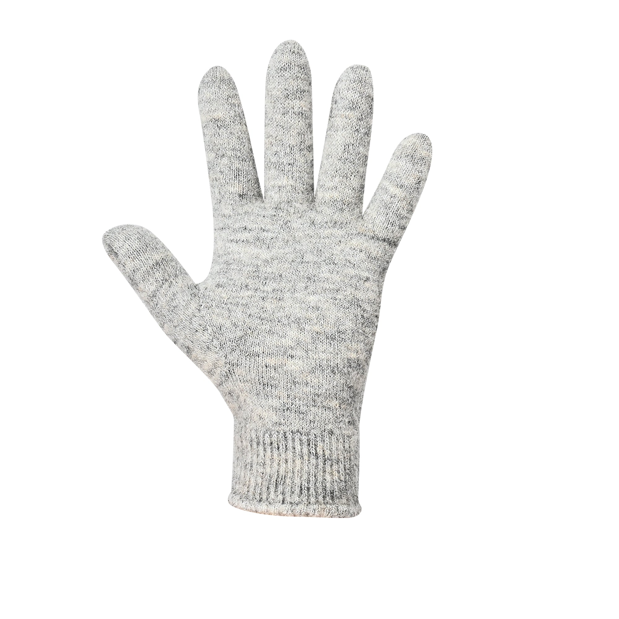 DAPHNE Alpaka Yün Bere ve Eldiven Seti (Gri) - 10