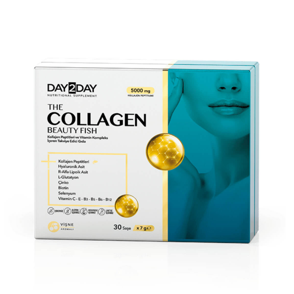 Day2Day The Collagen Beauty Fish 30 Şase