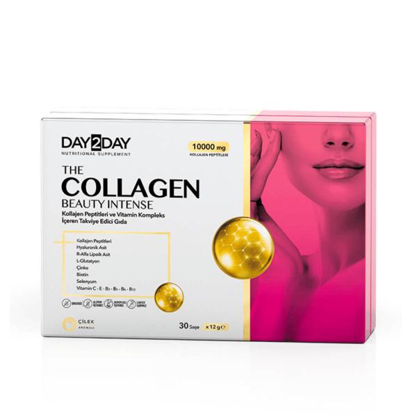 Day2Day The Collagen Beauty Intense Çilek 30 Şase