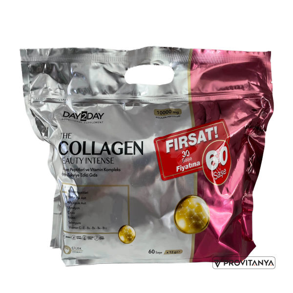 Day2Day The Collagen Beauty Intense Çilek 60 Şase