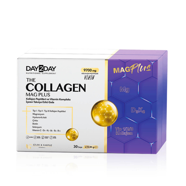 Day2Day The Collagen Mag Plus  30 Şase