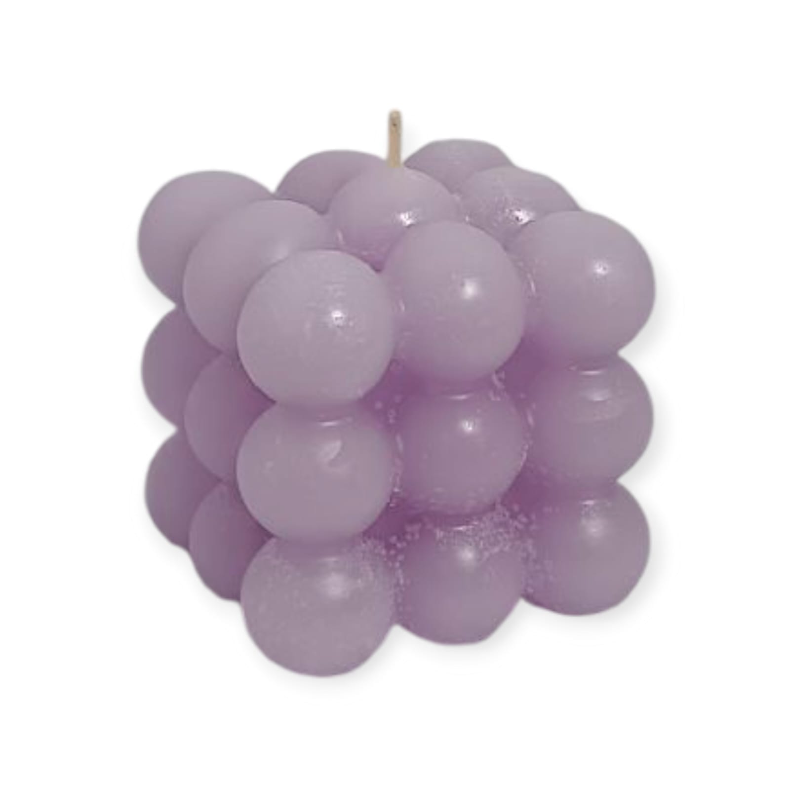dekoratif bubble  mum mor