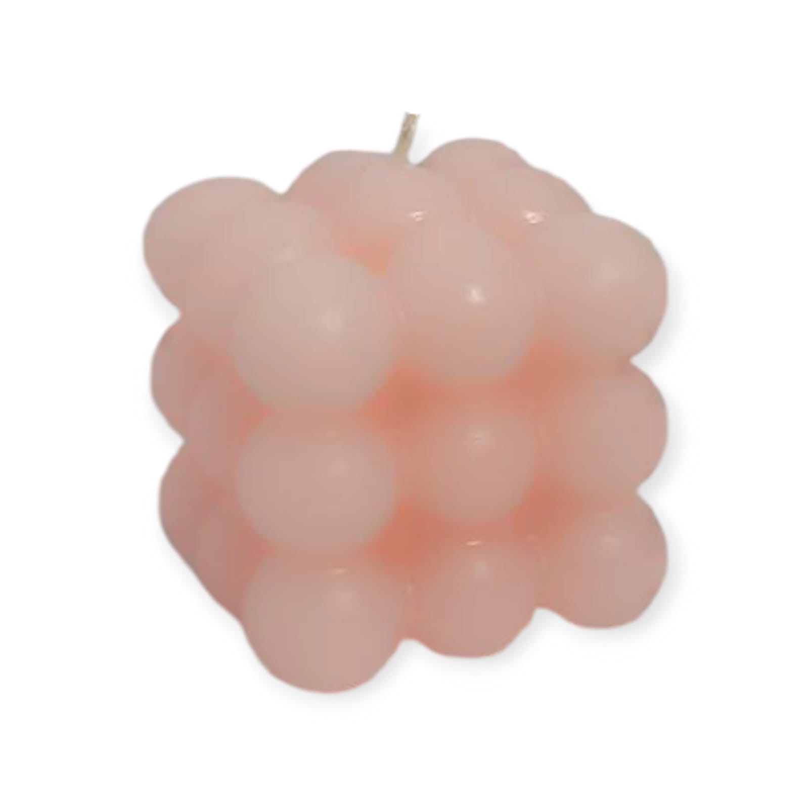 dekoratif bubble  mum pembe