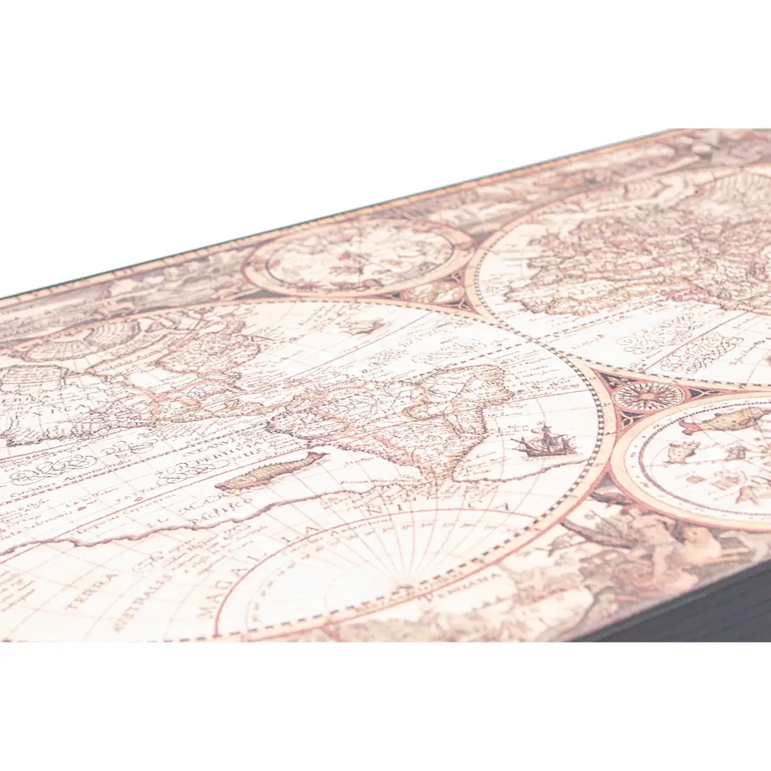 Deri Dünya Haritası Tavla TDATLS50 - 4