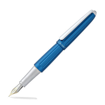 Diplomat D40306015 Aero Mavi Dolma Kalem, Medium 14K Altın Uç - 2